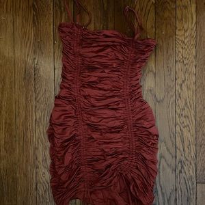 tigermist orange mini dress, xs, brand new condition